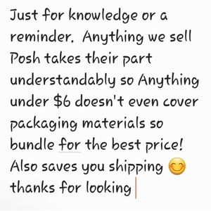 Handwritten Note - Not a Product Listing